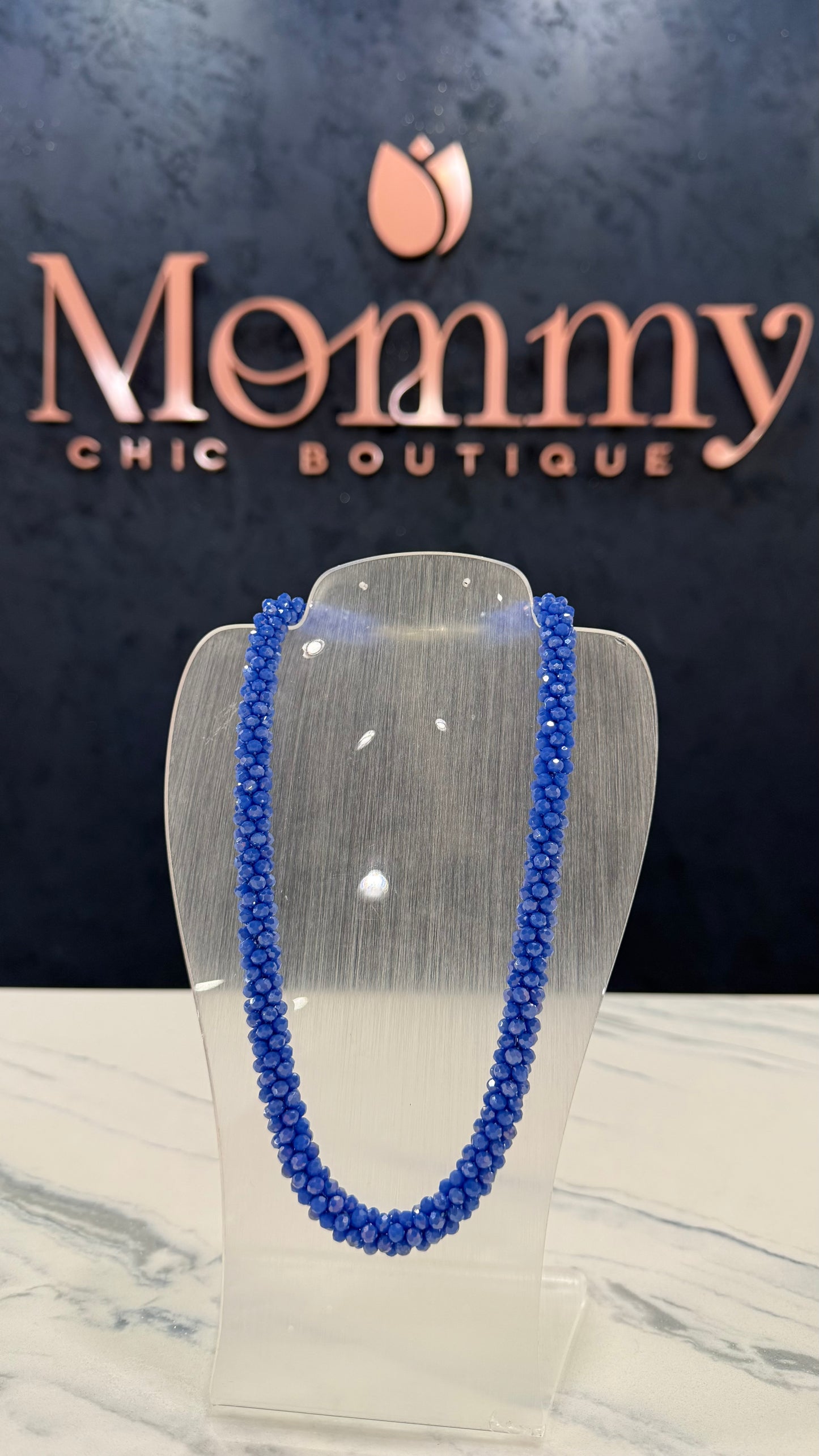 Beaded Necklace With Extension