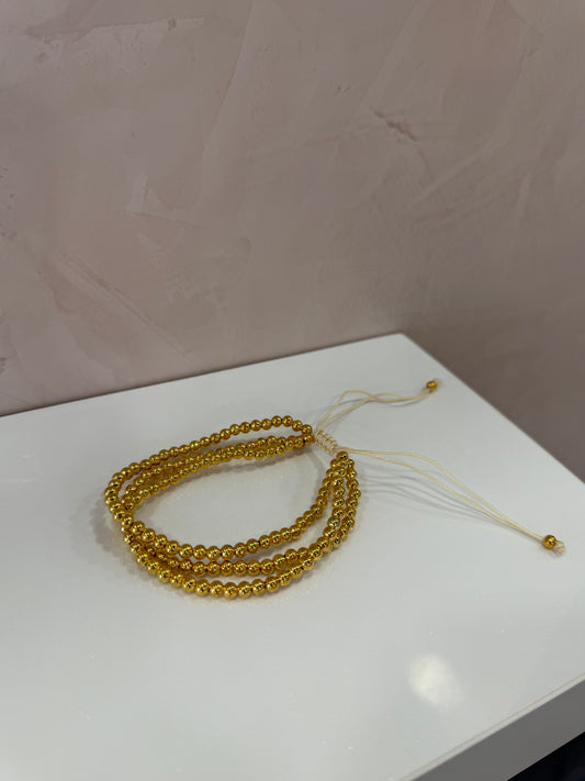 Bead Bracelet Adjustable