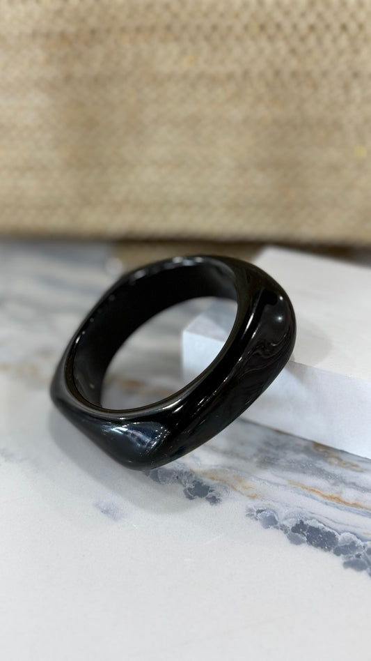 Resin Bracelet Black