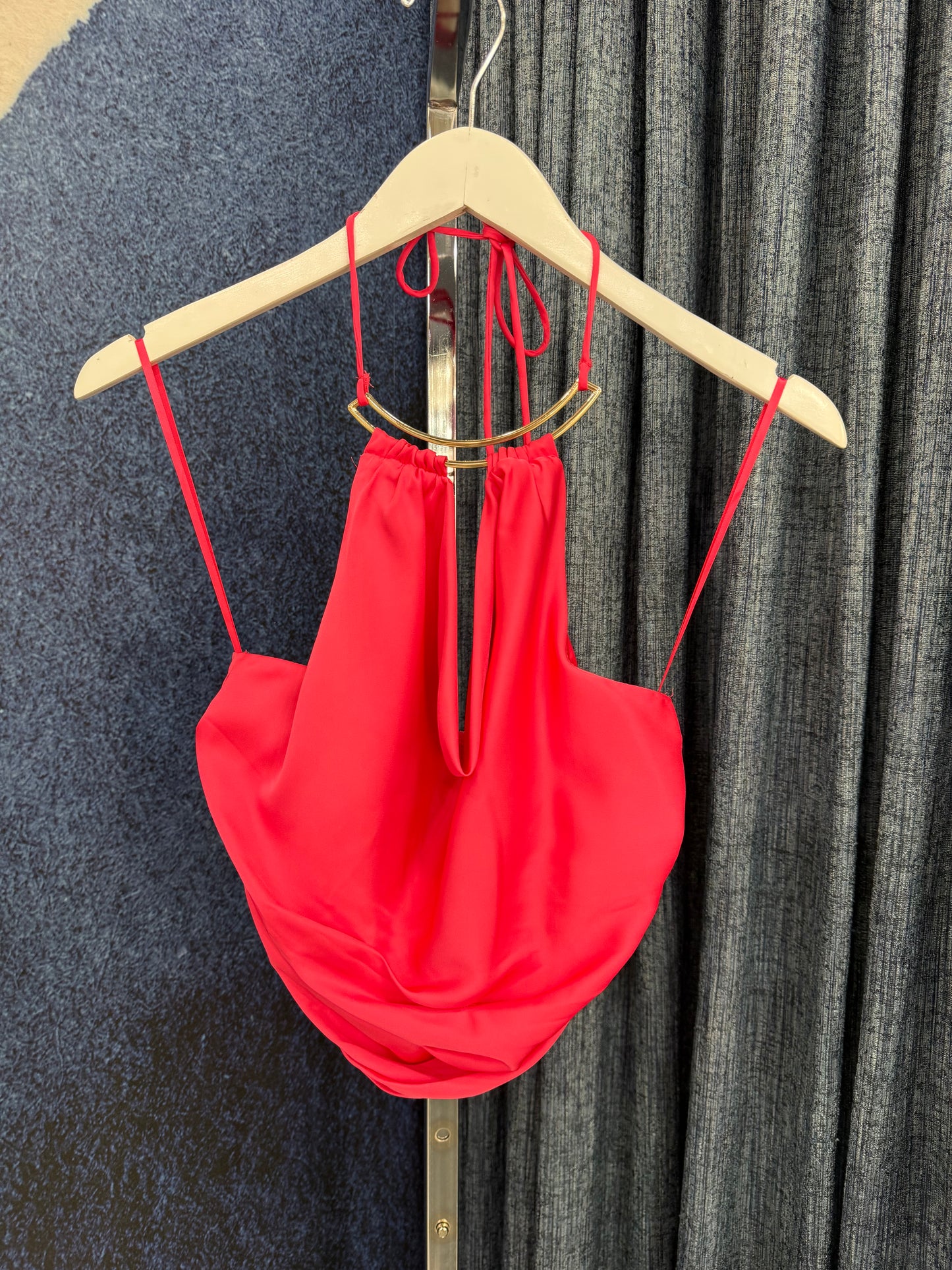 Satin Top Coral