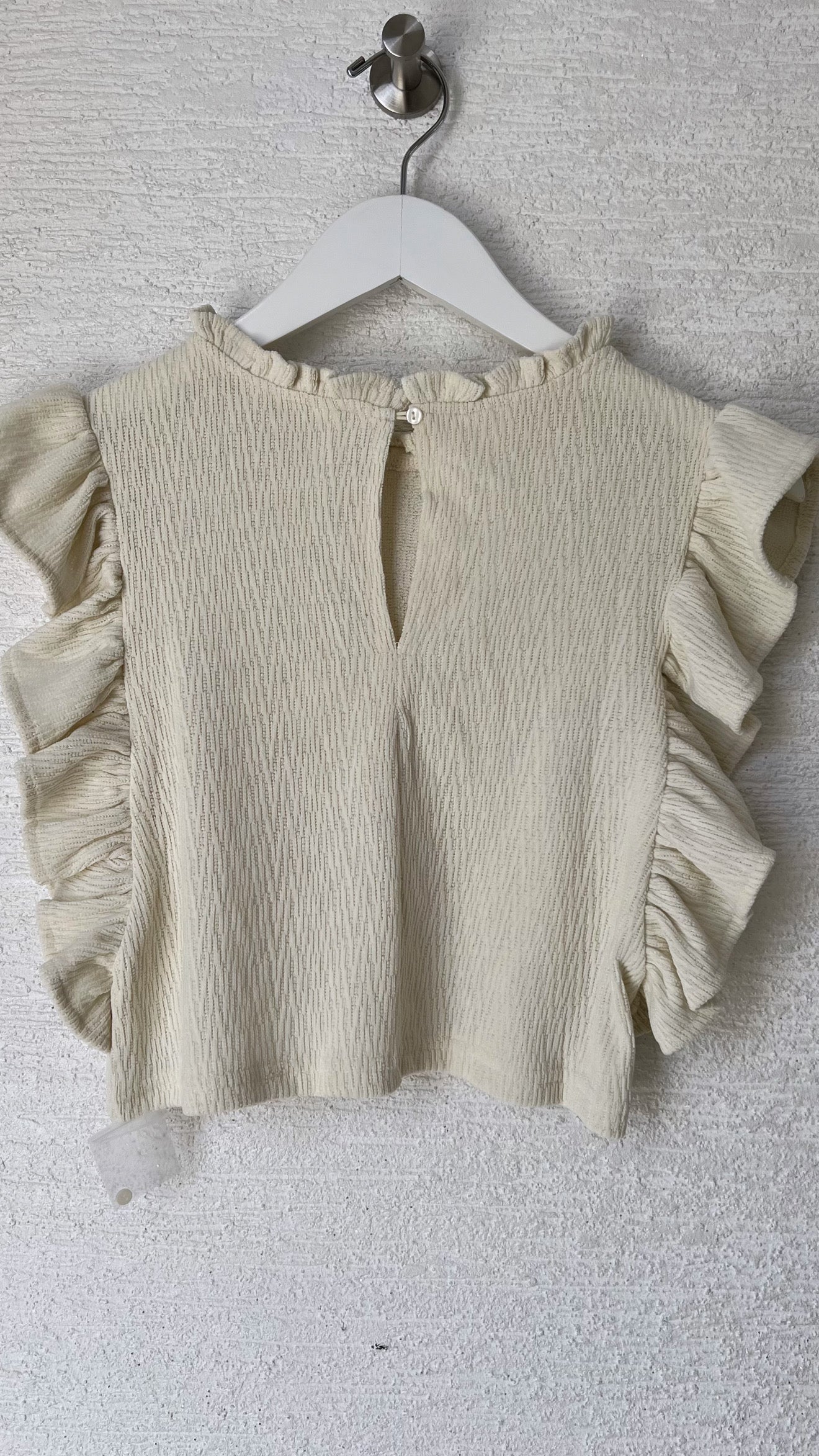 Ruffle Sweater Top