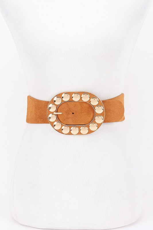 Oval Buckle Belt