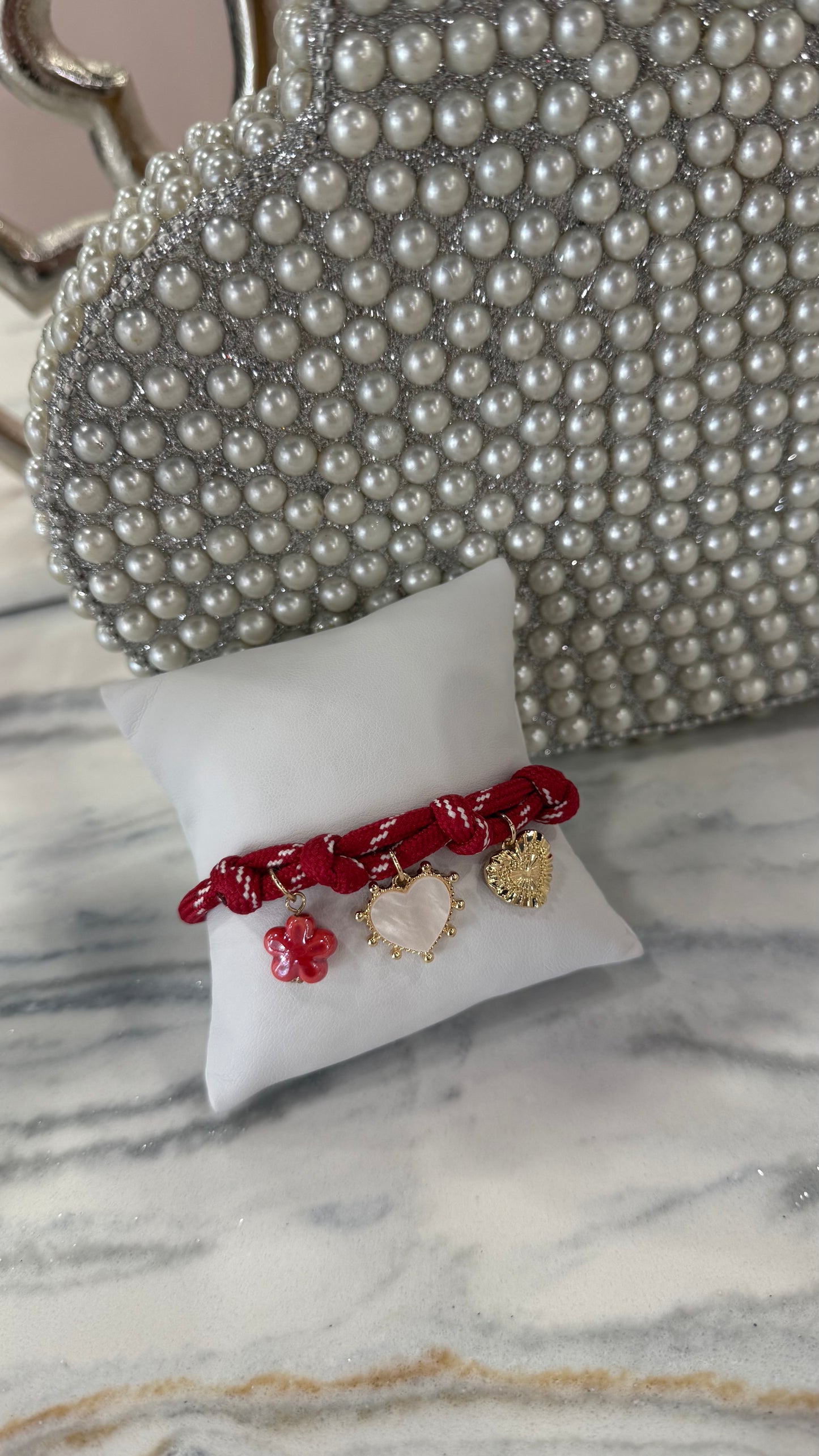 Heart Charm Bracelet