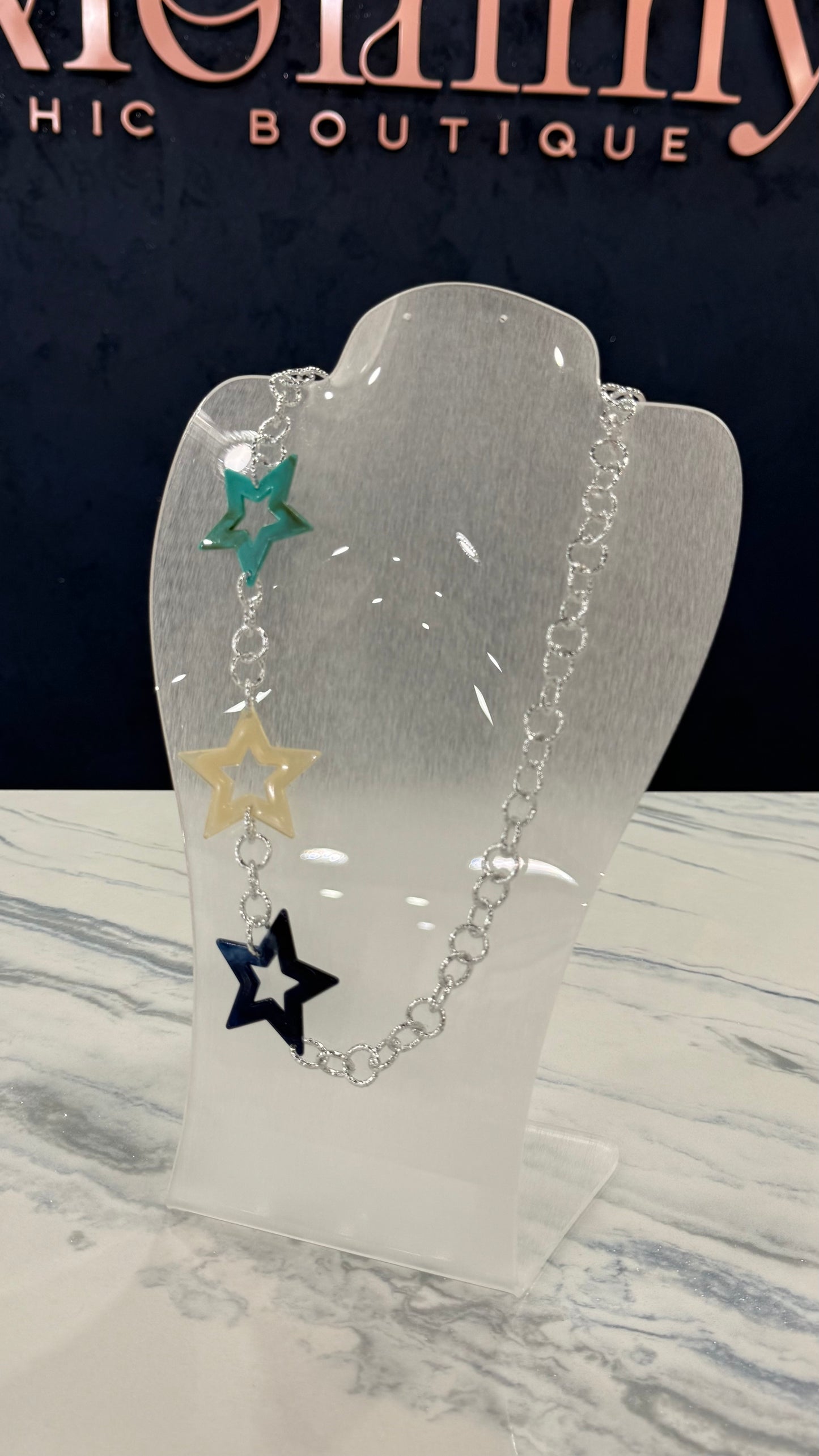 Stars Chain Necklace