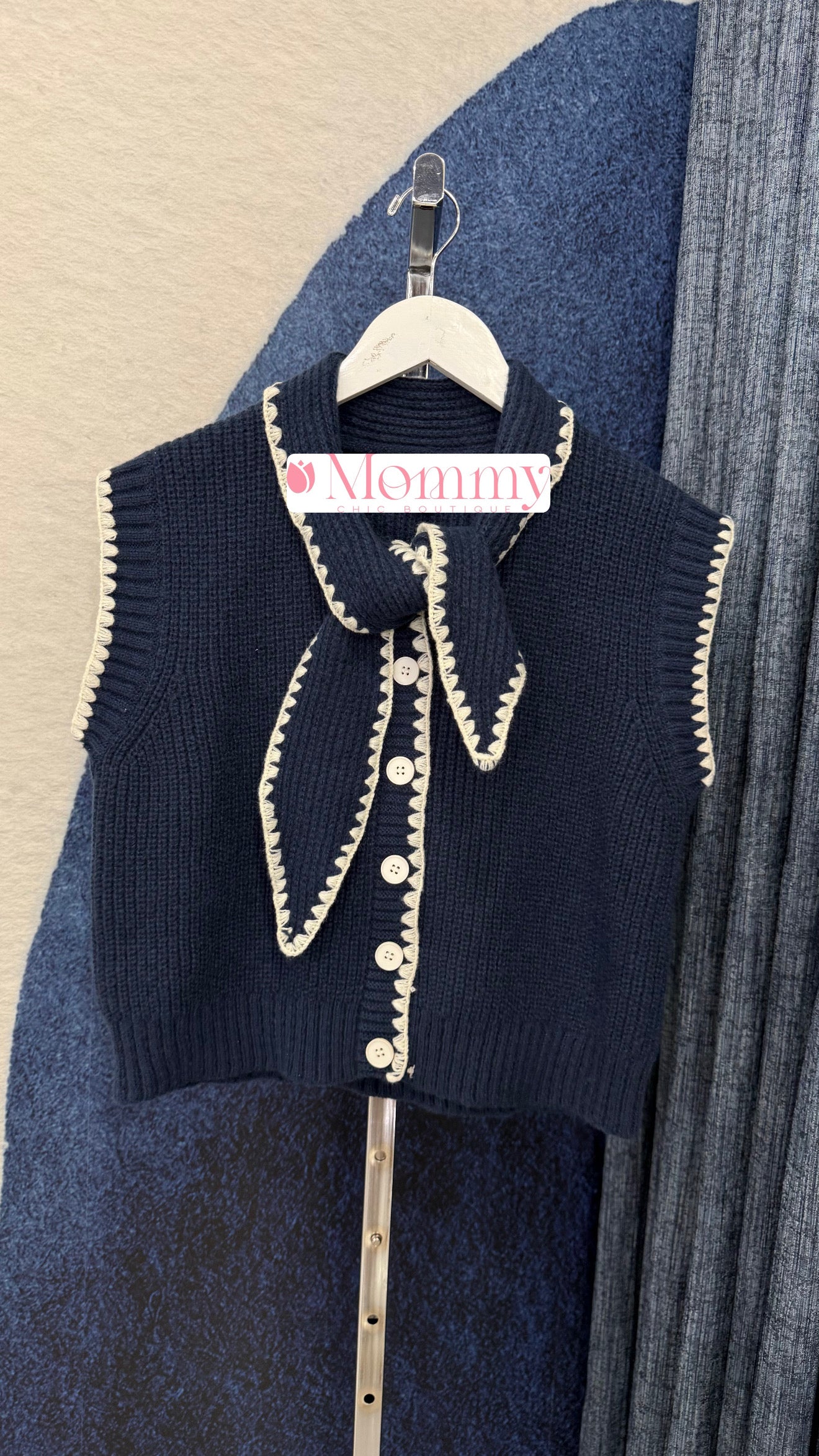 Sweater Vest Navy