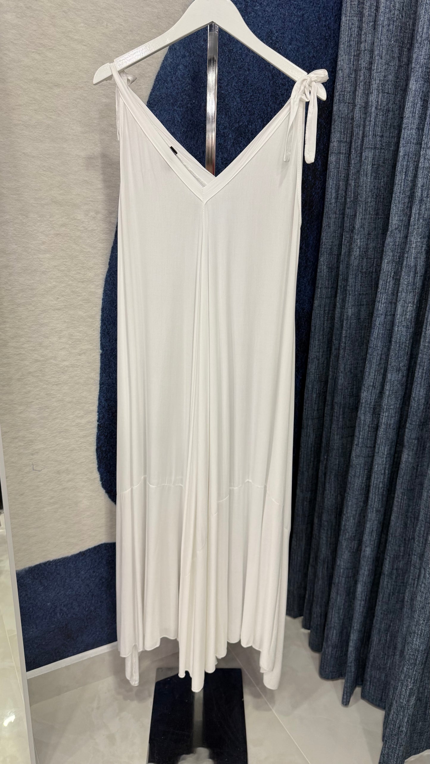 One Size Maxi Dress Italy White