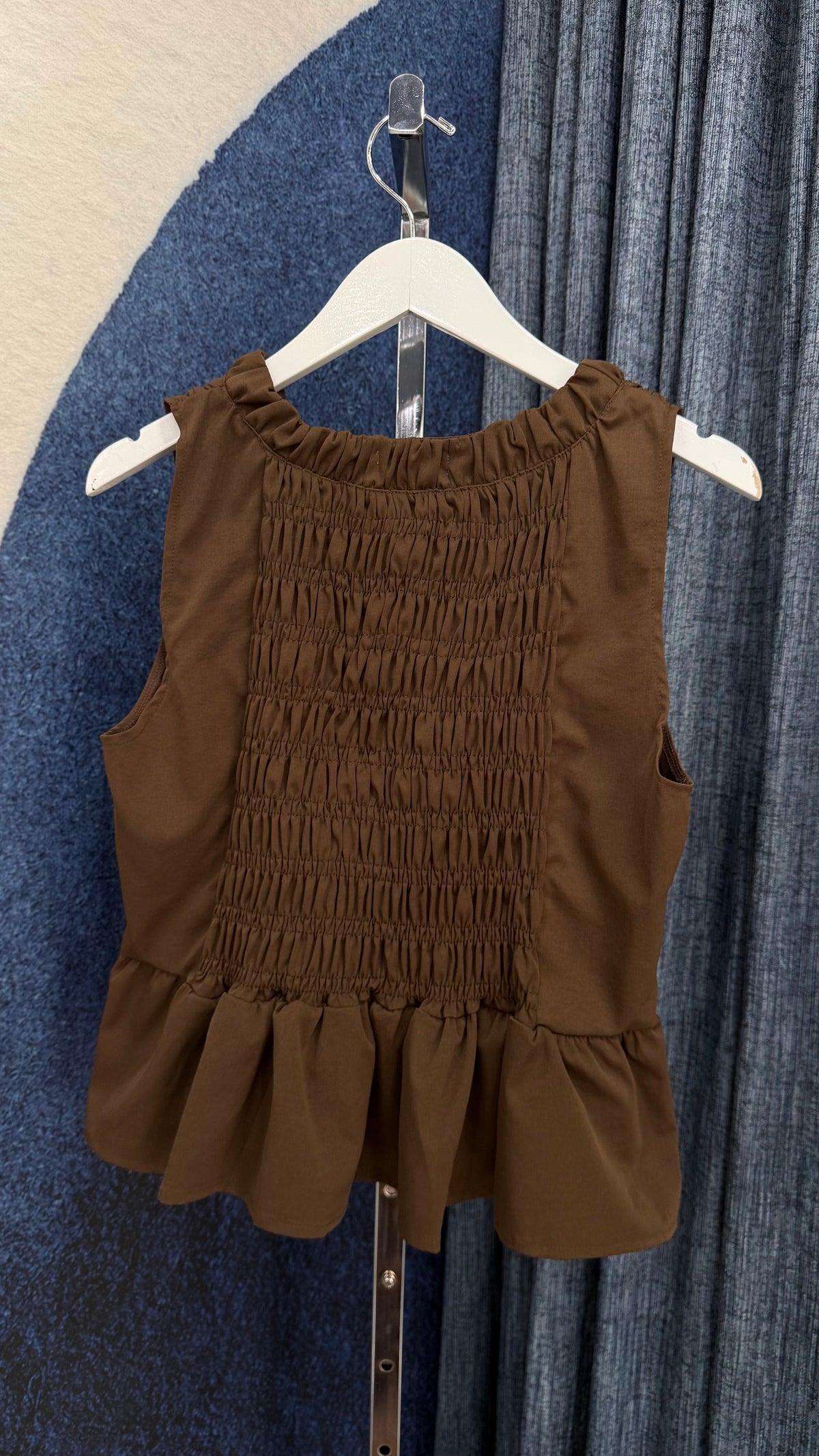 Peplum Top & Pant Chocolate