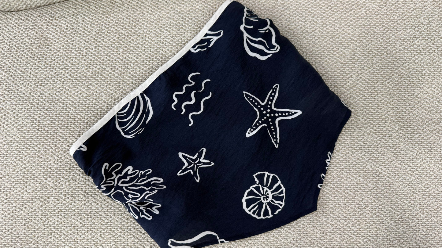 Sea Shells Top & Pant Set Navy