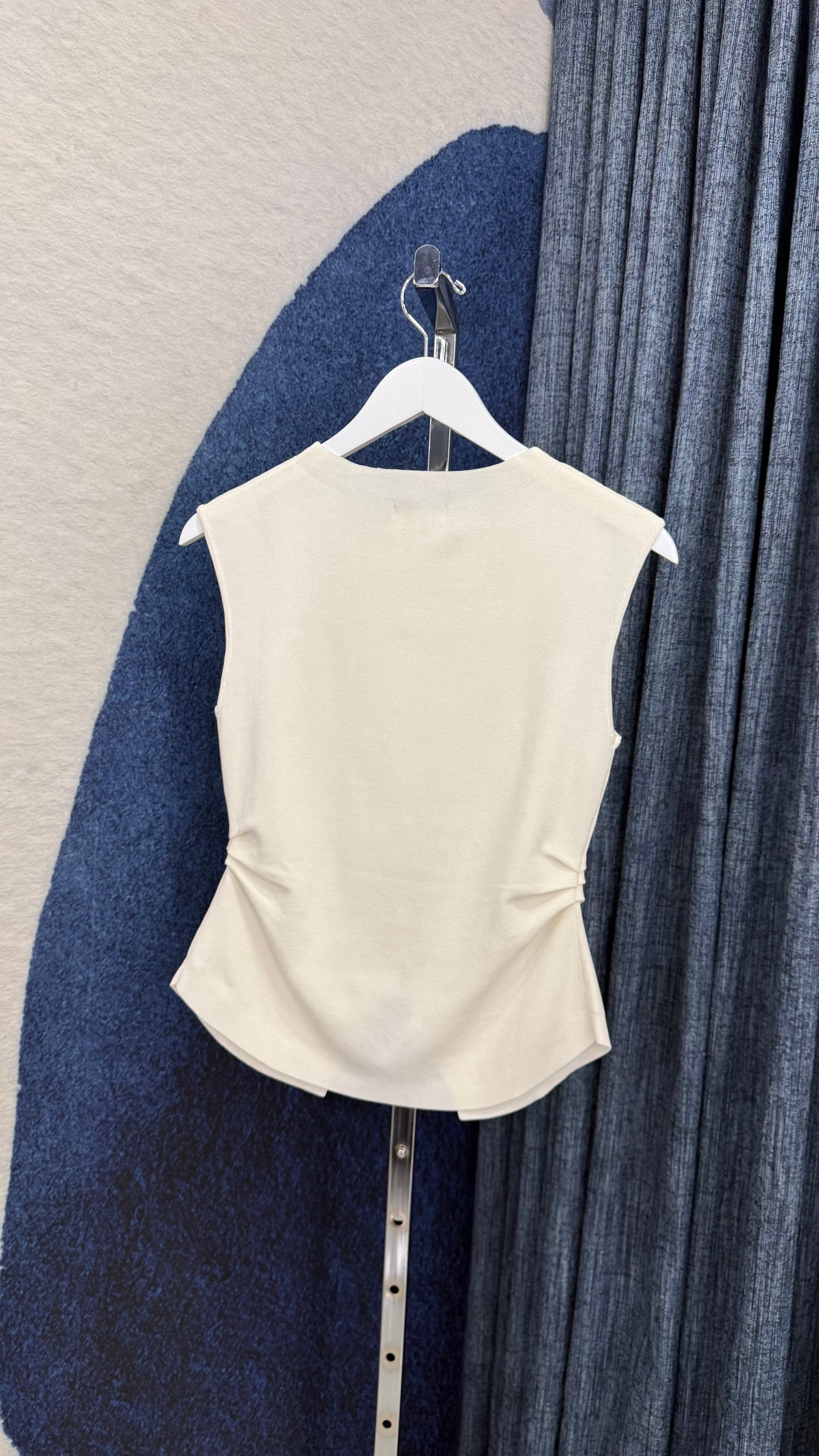 Twist Knit Top Ivory