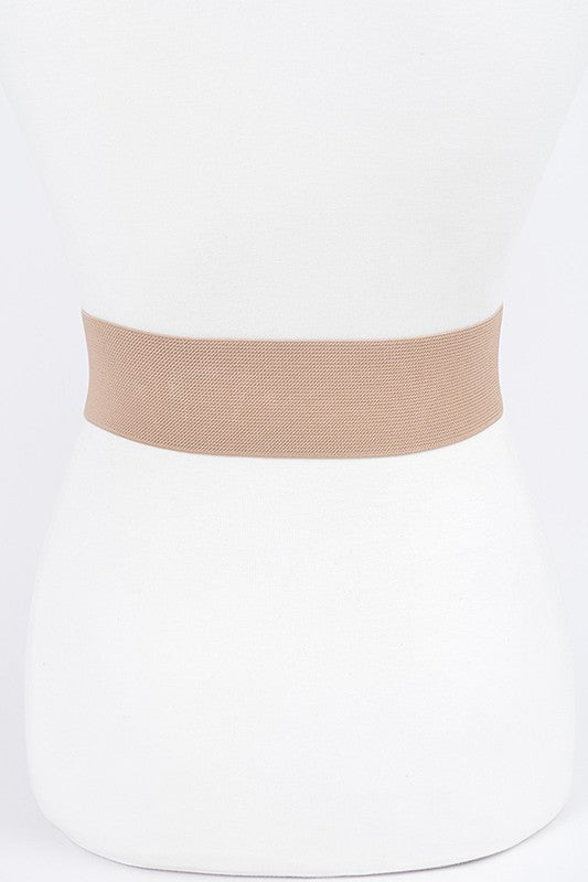 Metal Buckle Elastic Belt