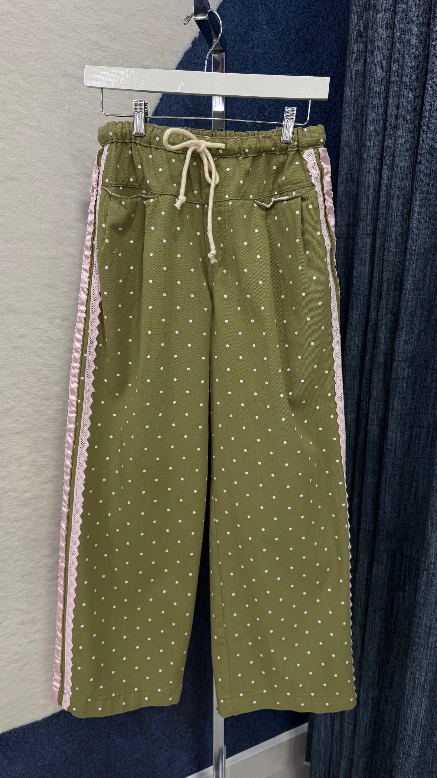 Lightweight Denim Pant Olive