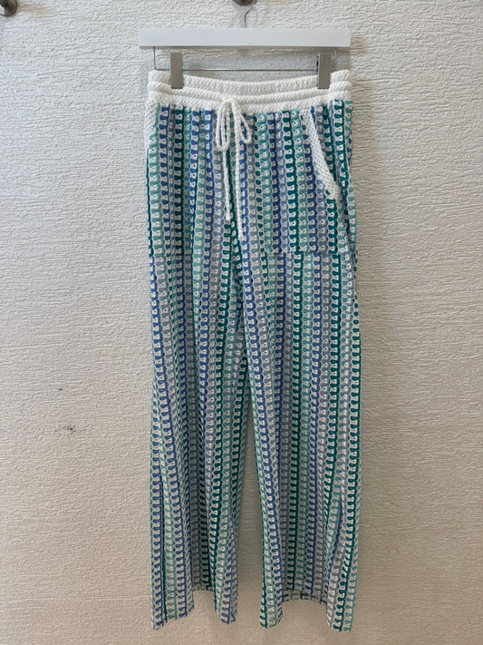 Crochet Pant Multi