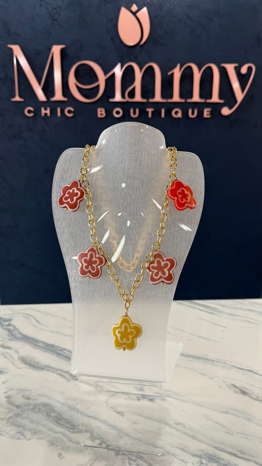 Flower Necklace Fall Collection