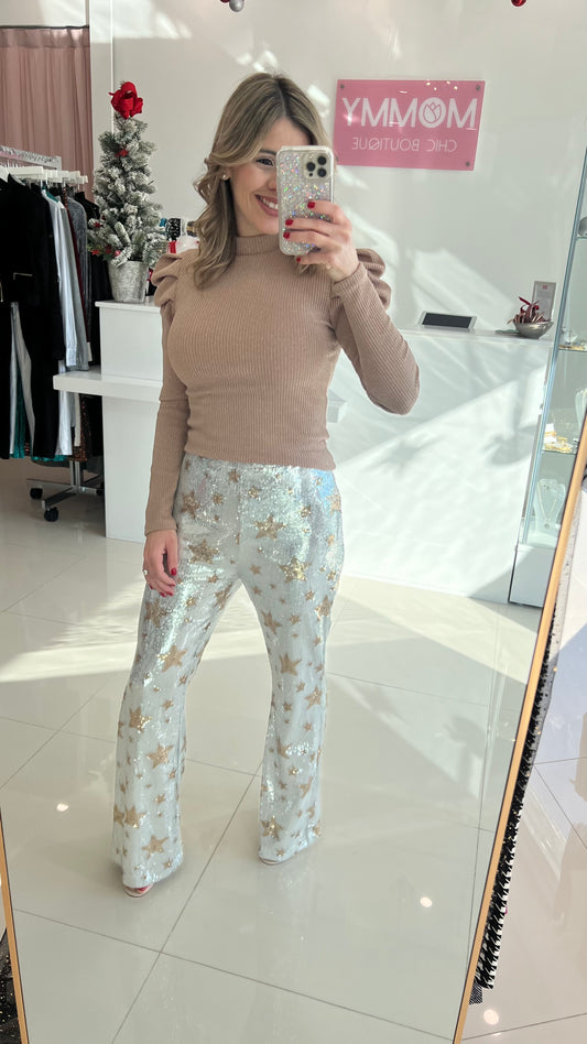 Star Sequins Pant