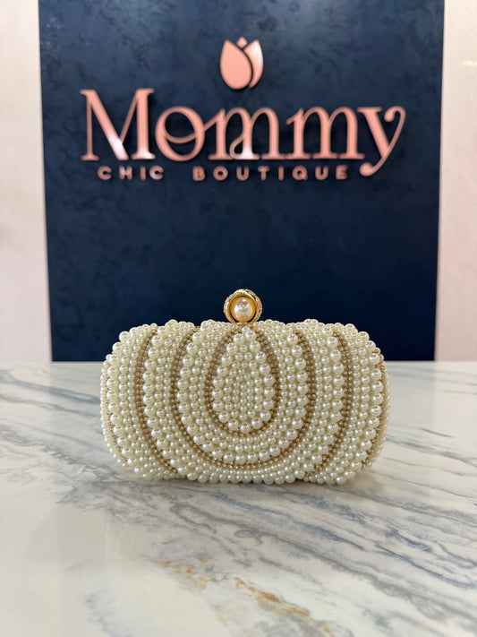 Pearl Clutch Bag