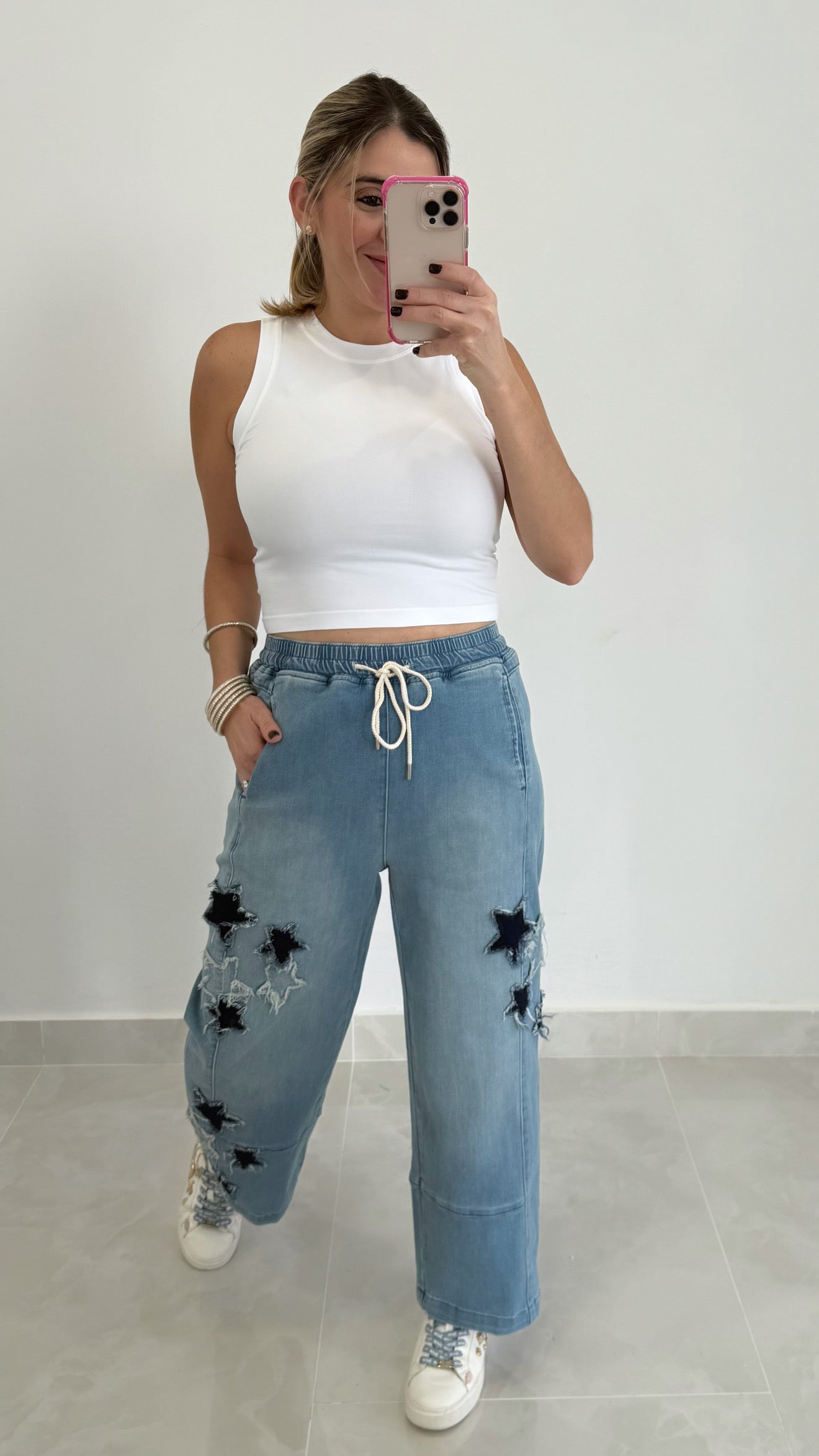 Star Patch Denim
