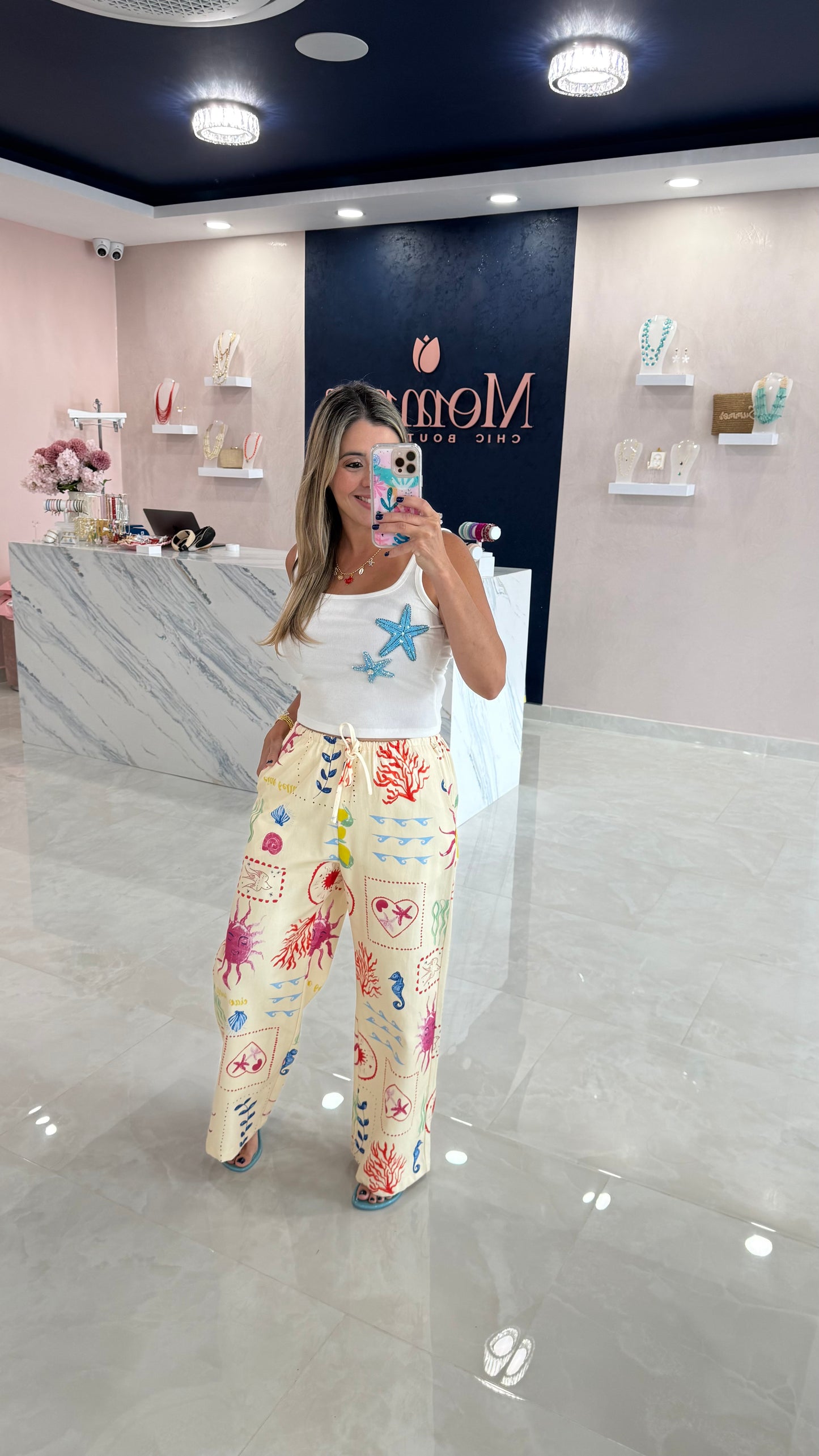Coastal Summer Pant Denim Lightweight