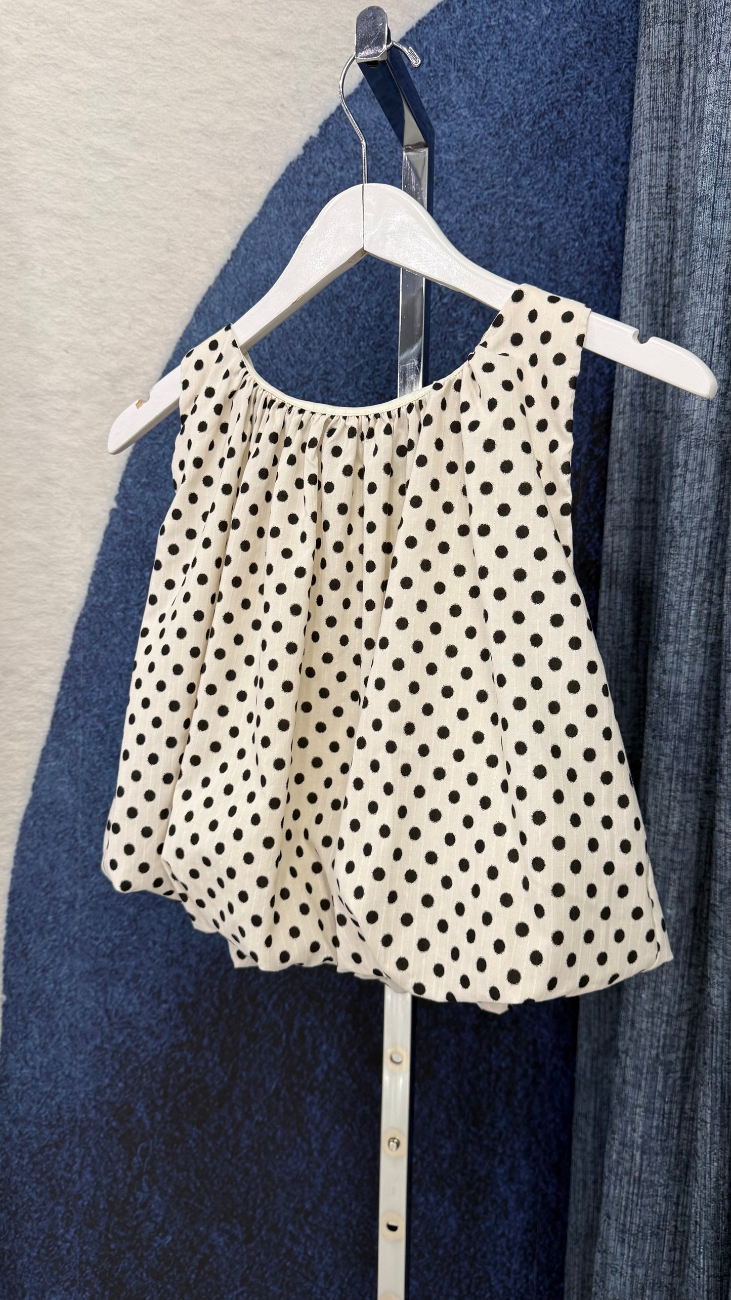 Polka Dots Bubble Top & Short Set