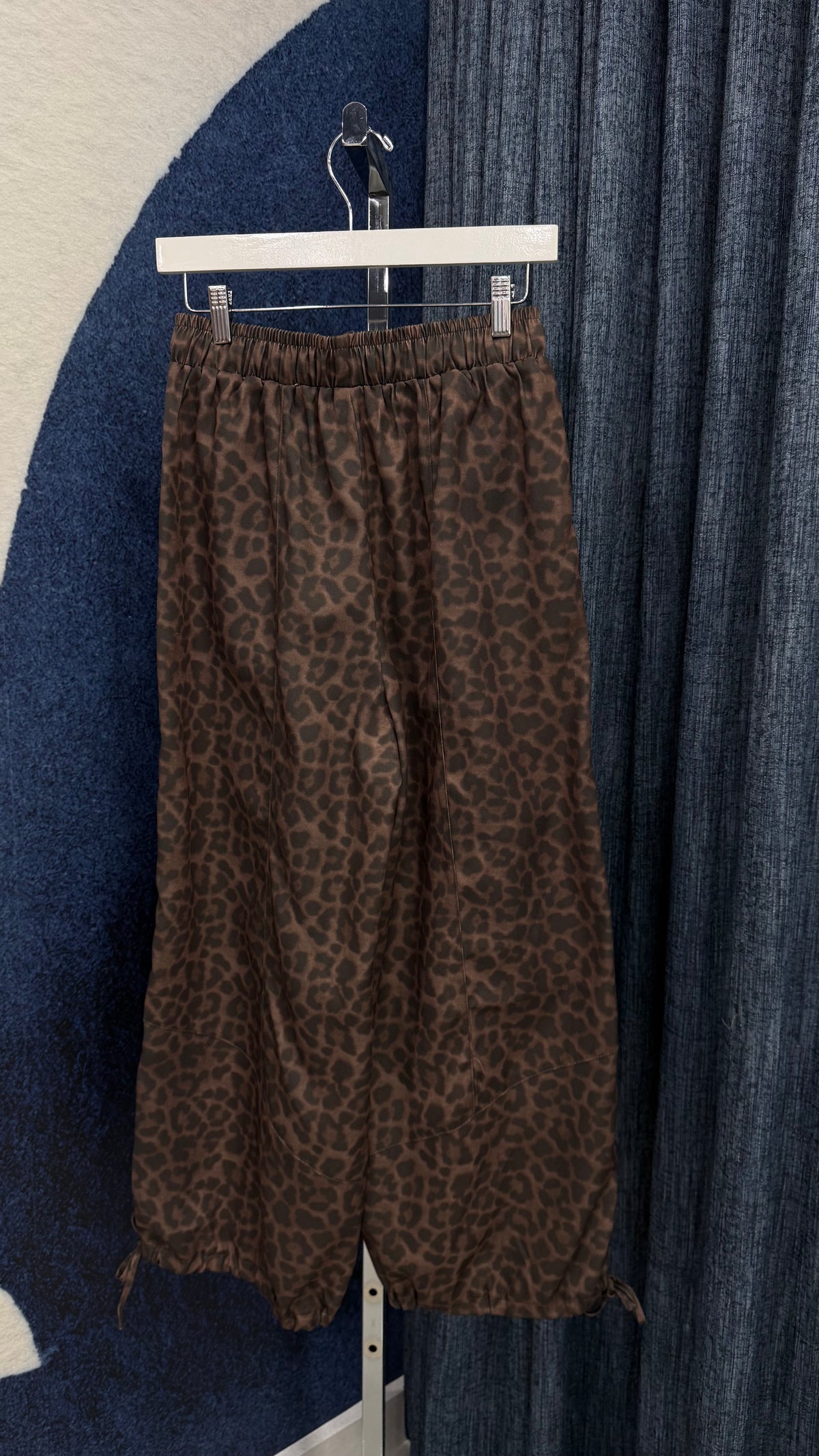 Leopard Printed Pant With Drawstring
