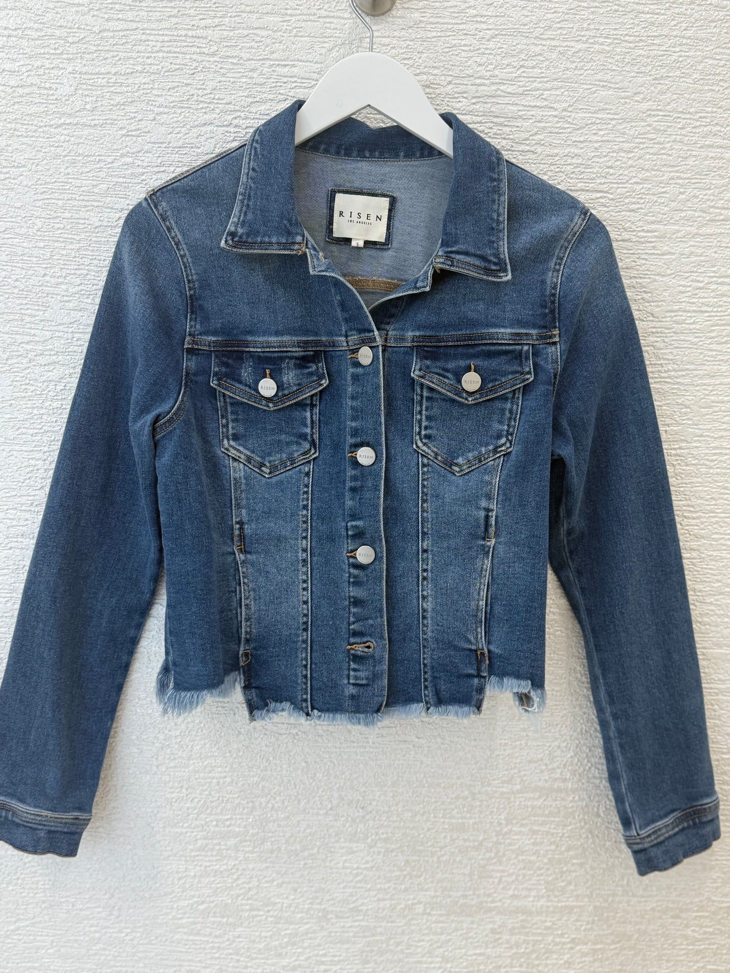 Distressed Denim Jacket