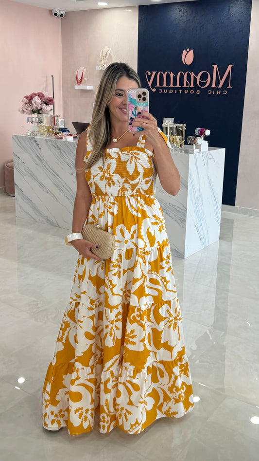 Printed Maxi Dress
