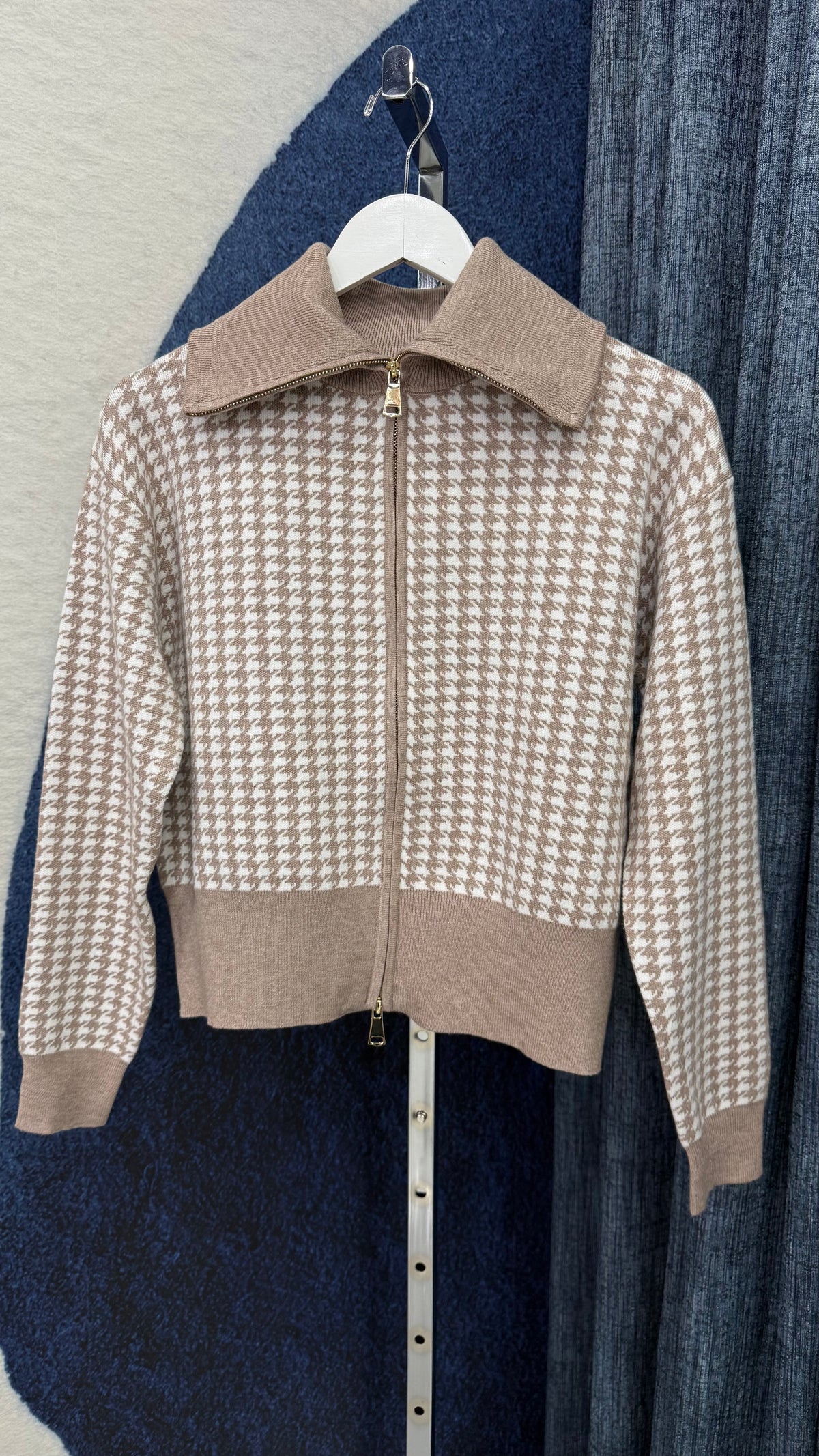 The Blair Houndstooth Jacket