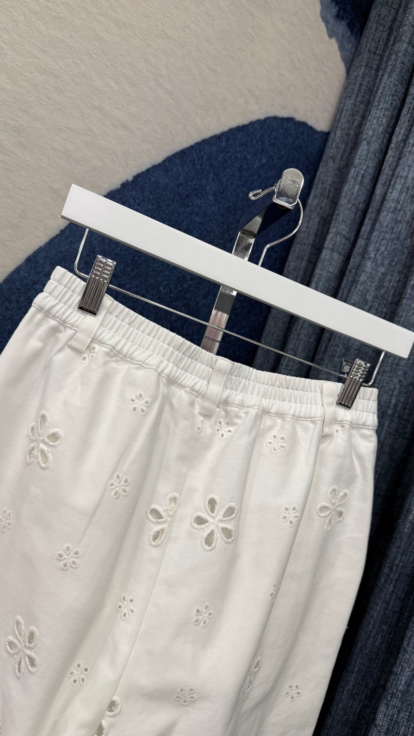 Cotton Embroidery Top & Pant Set