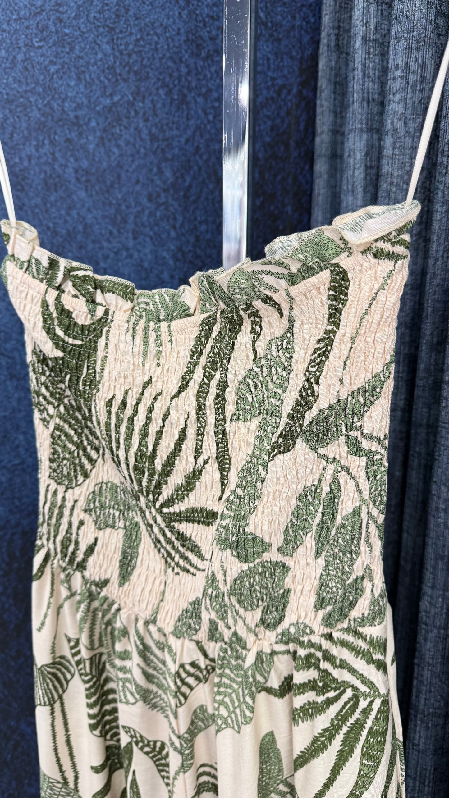 Strapless Printed Jumpsuit