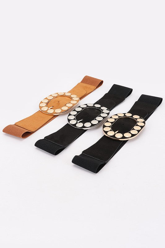 Oval Buckle Belt