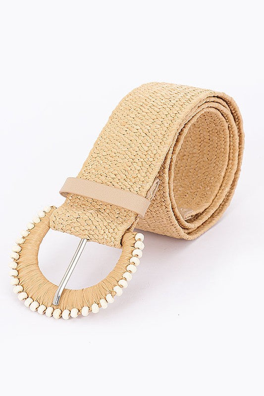 Straw Elastic Belt