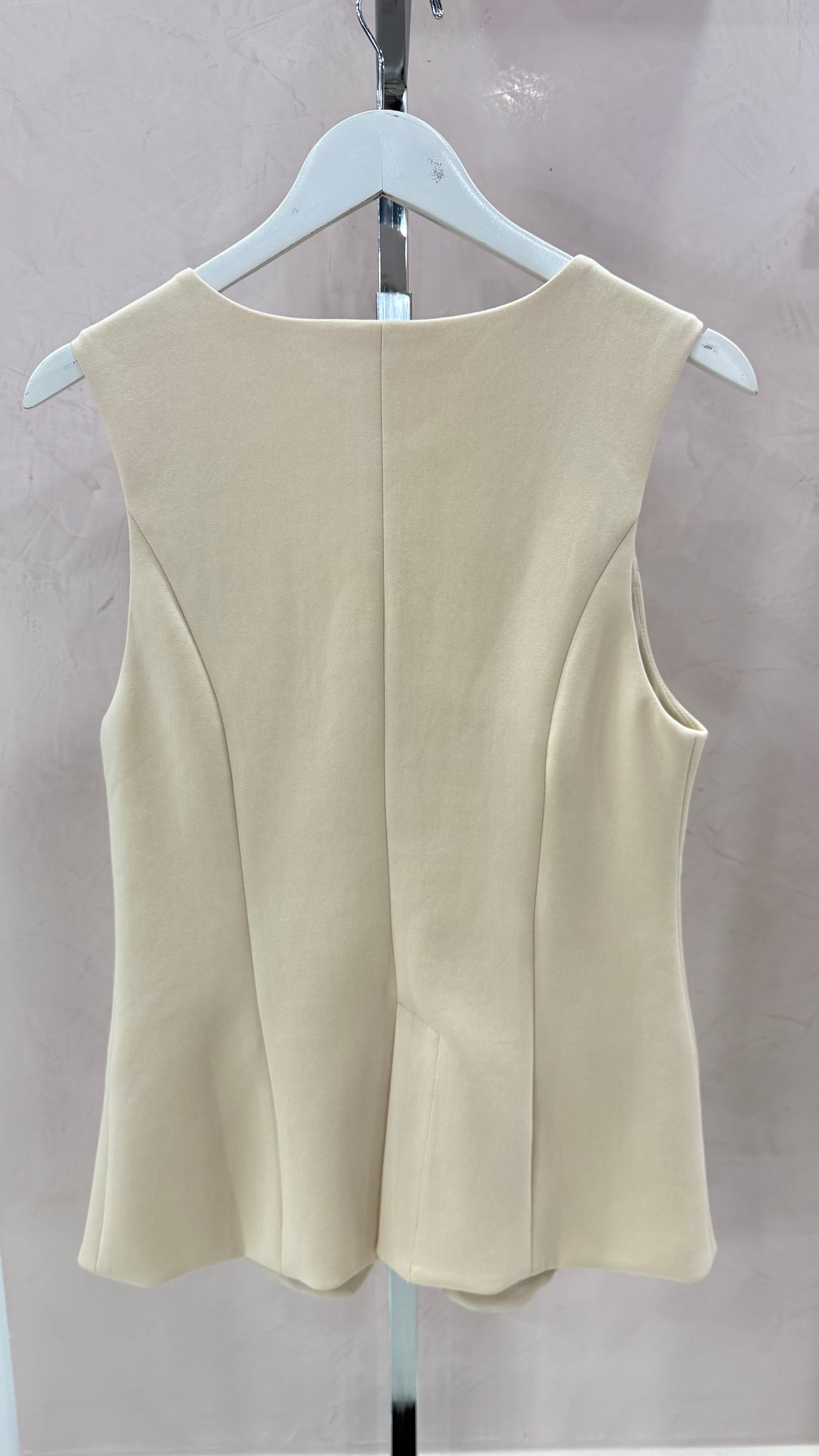 Comfy Vest Top Ivory