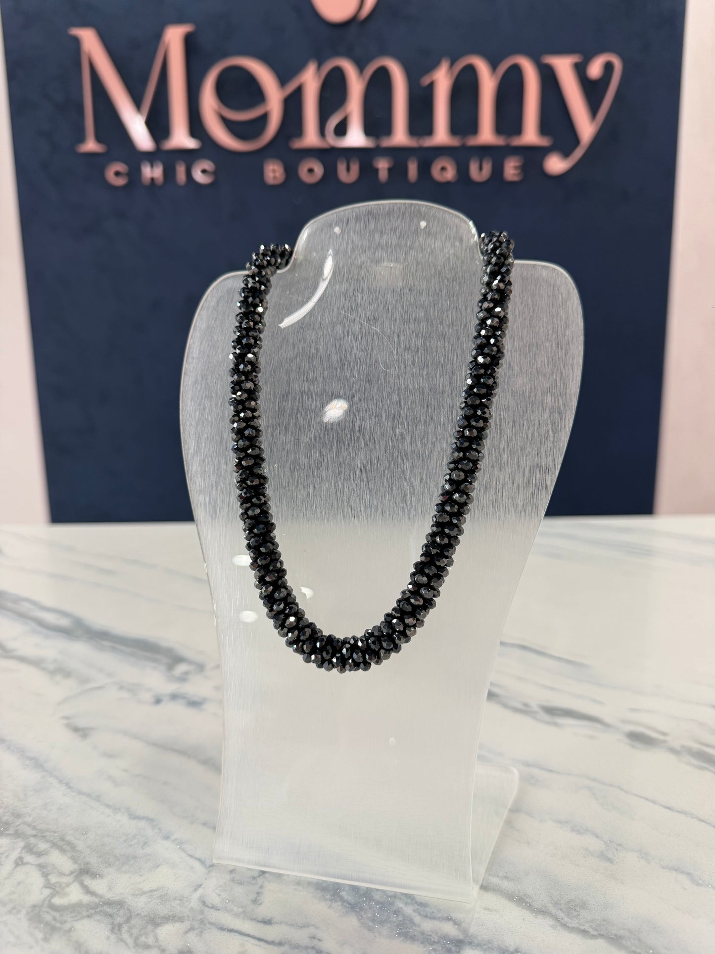 Beaded Necklace With Extension