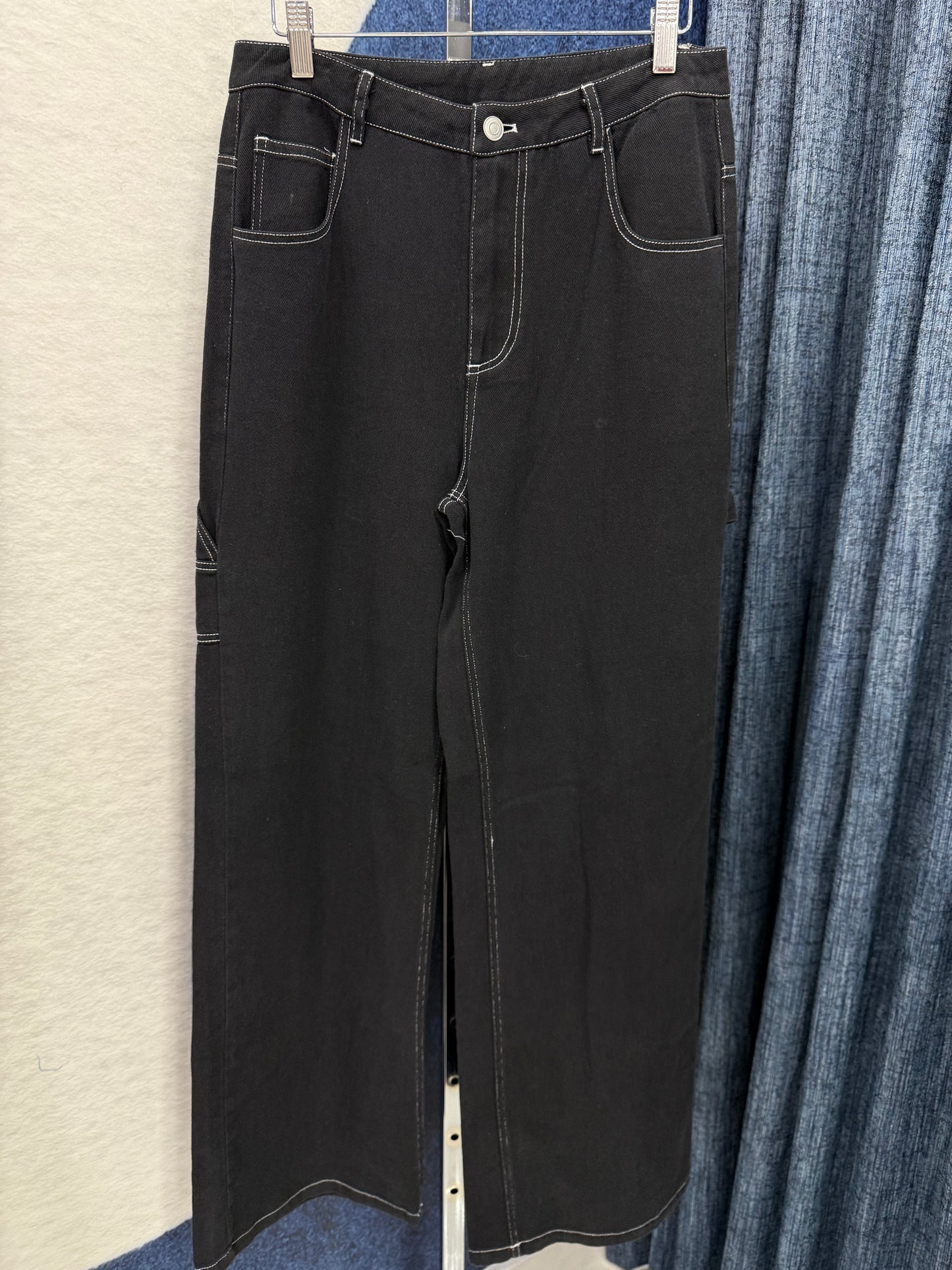 Mineral Black Lightweight Denim Black