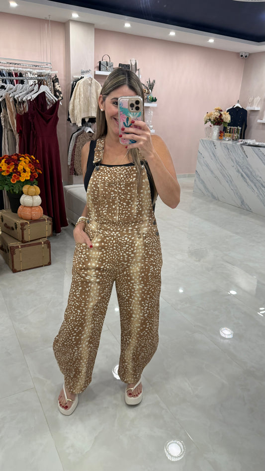 Bambi Overall Denim / Stretch