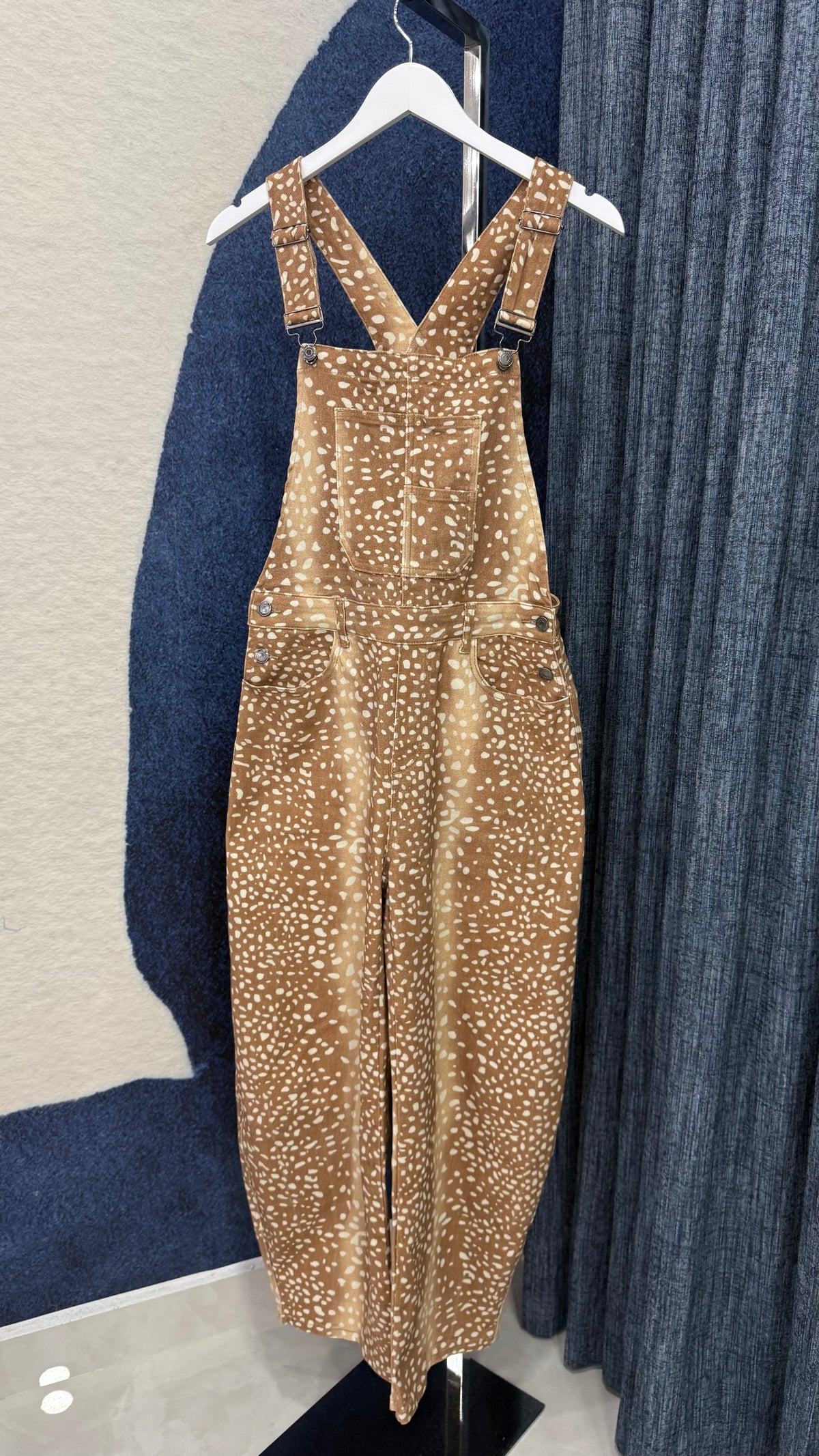 Bambi Overall Denim / Stretch