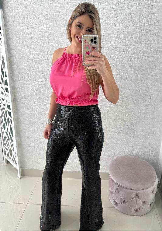 Sequin Pant High Waist - Runs true to size